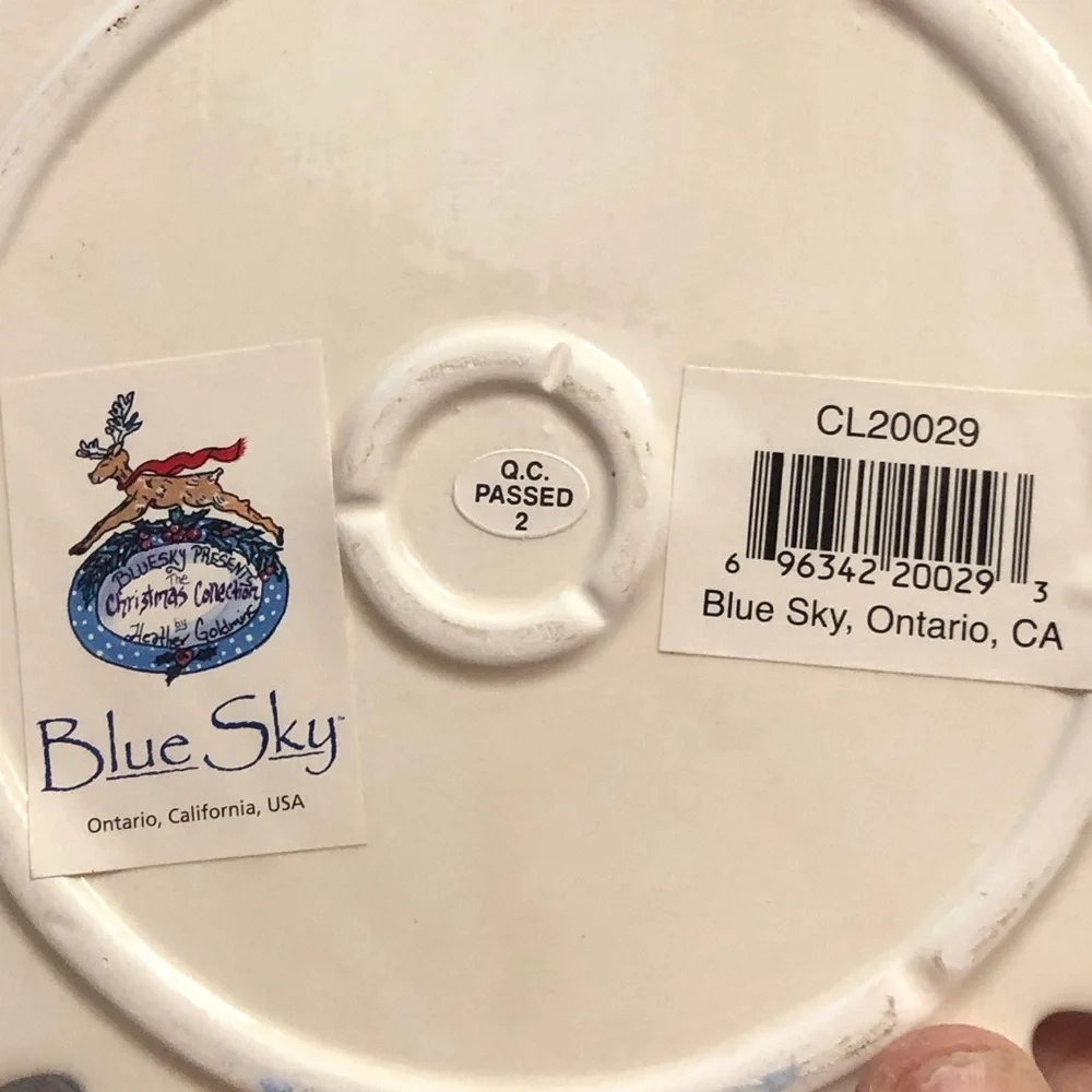 Blue Sky Trivet or Votive Pad